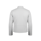 Light gray jacket on a white background