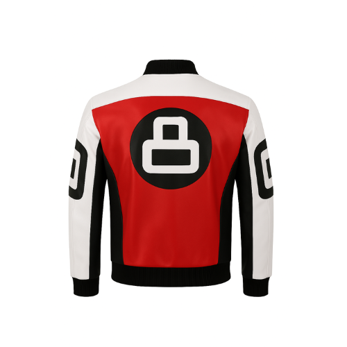 Men’s Retro 90’s 8 Ball Bomber Jacket