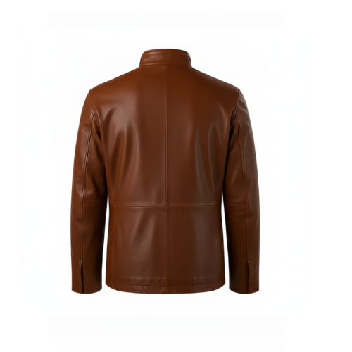Men's Classic Military M-65 Leather Jacket
