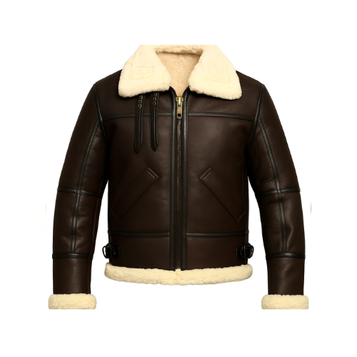 The Aviator B-3 Shearling Bomber Jacket