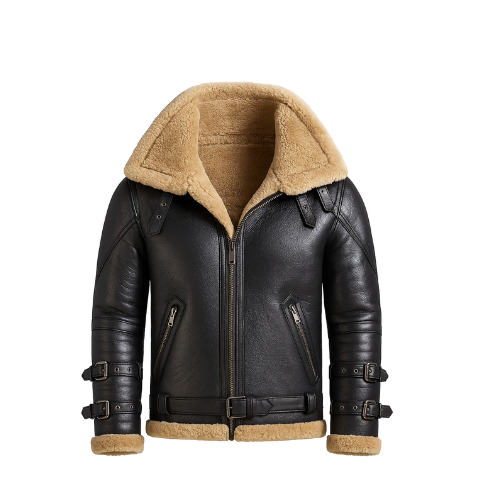 Men’s RAF N43 B3 Sheepskin Aviator Bomber Jacket