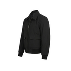 Men's black bomber jacket outfit