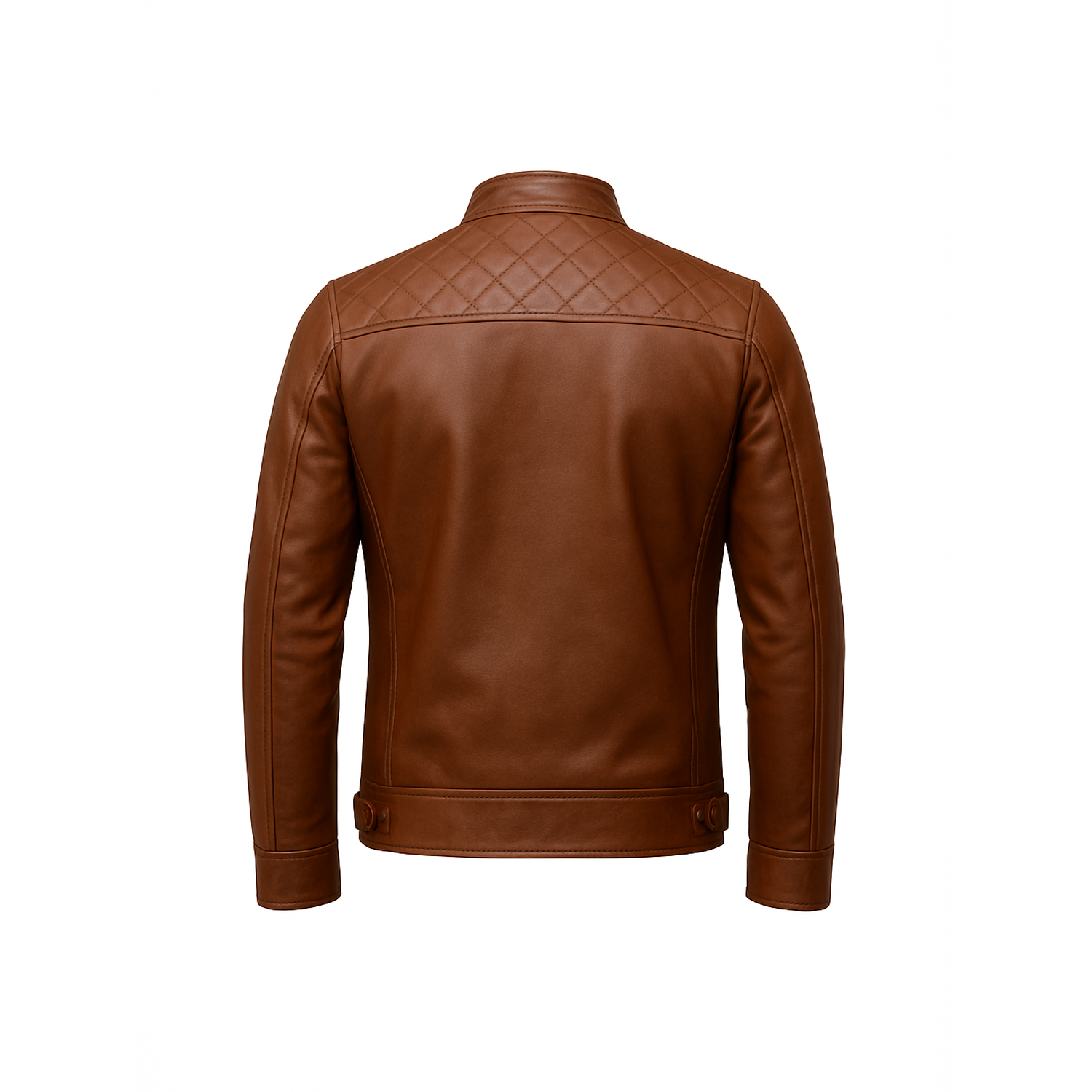 Men’s Brown Biker Leather Jacket