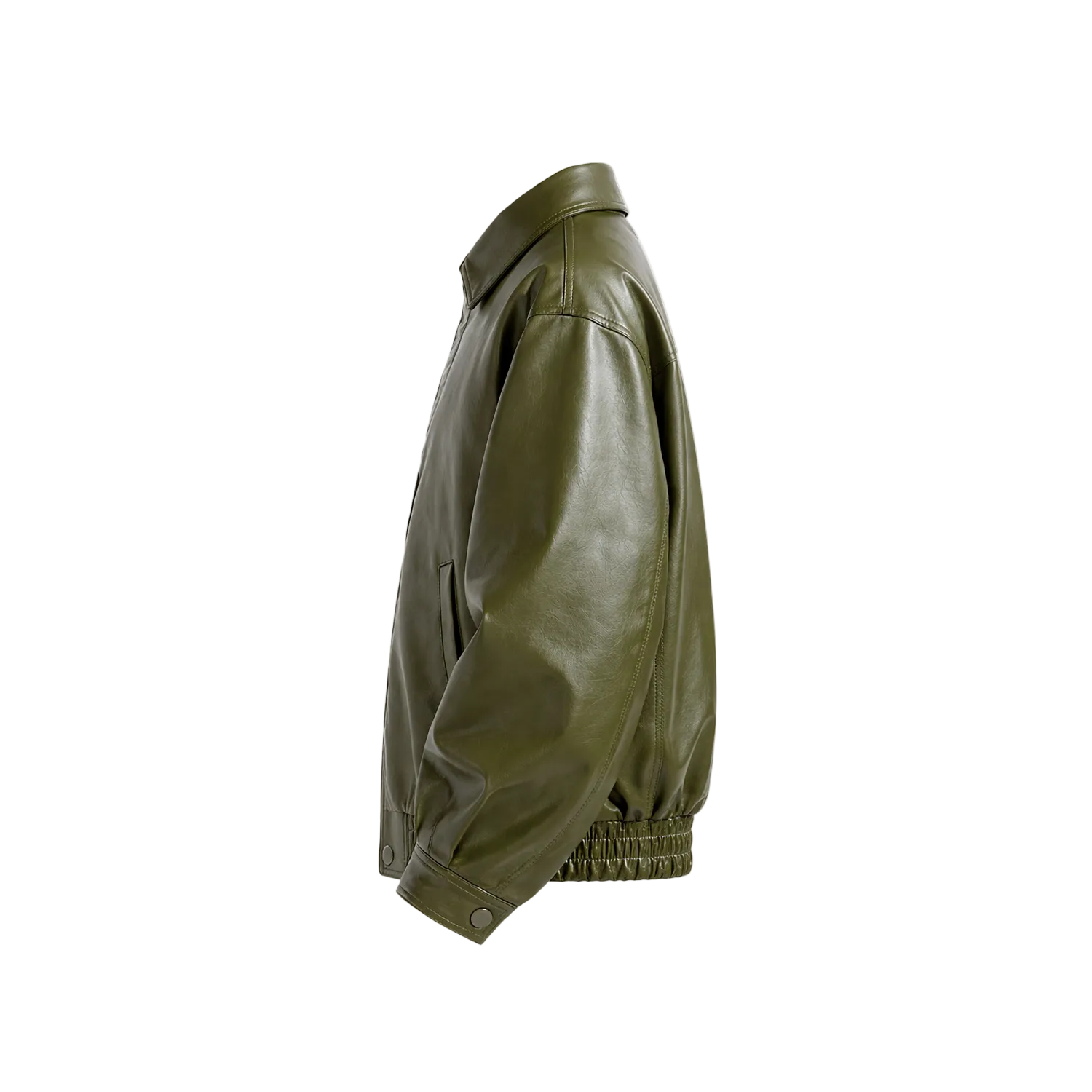 Vintage 90s oversized leather bomber jacket mens