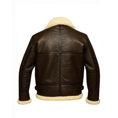 The Aviator B-3 Shearling Bomber Jacket