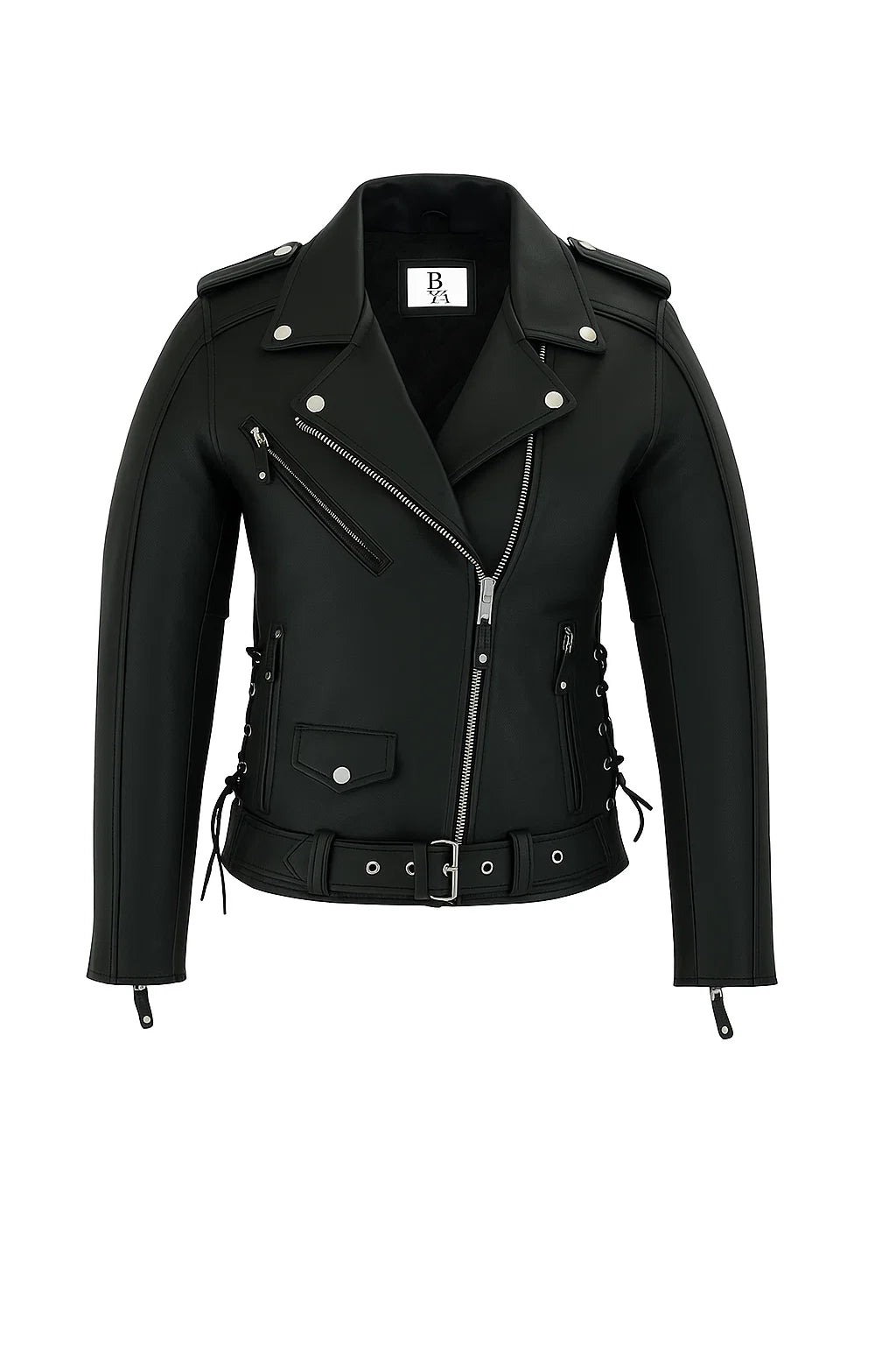 Women’s Premium Cowhide Leather Motorcycle Jacket